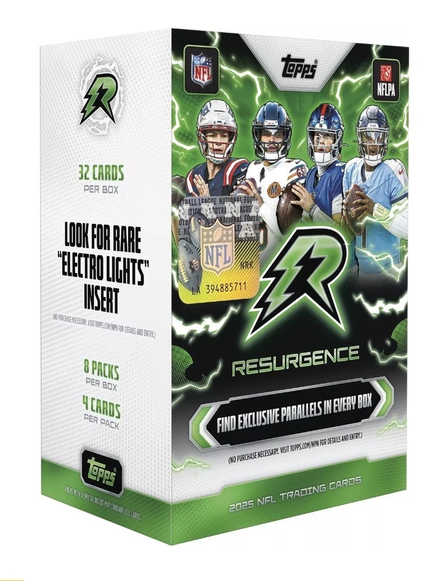 2025 Topps NFL Resurgence Blaster Box
