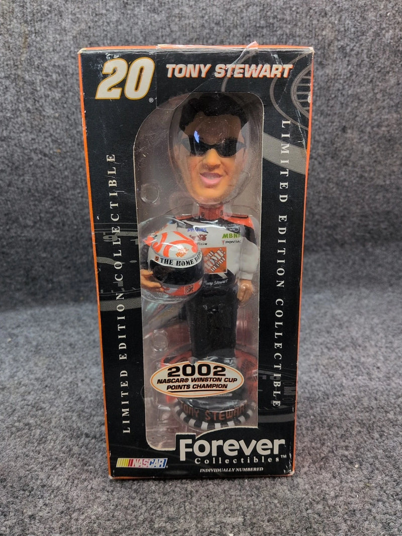 Tony Stewart 2002 Winston Cup Champion Bobble Head 2003 Forever Collectibles