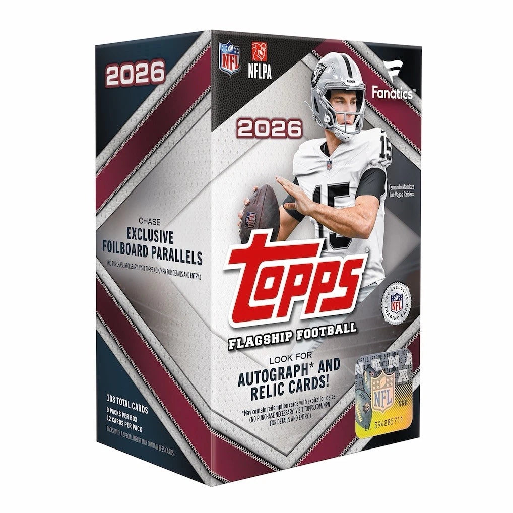 2026 Topps Football FLAGSHIP Blaster Box