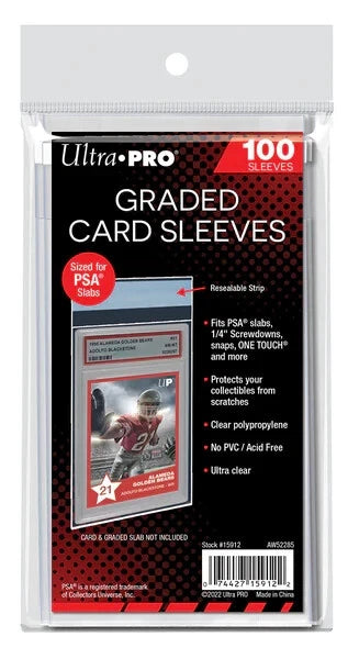 1 Pack Ultra PRO PSA Perfect FIT Graded CARD Sleeves