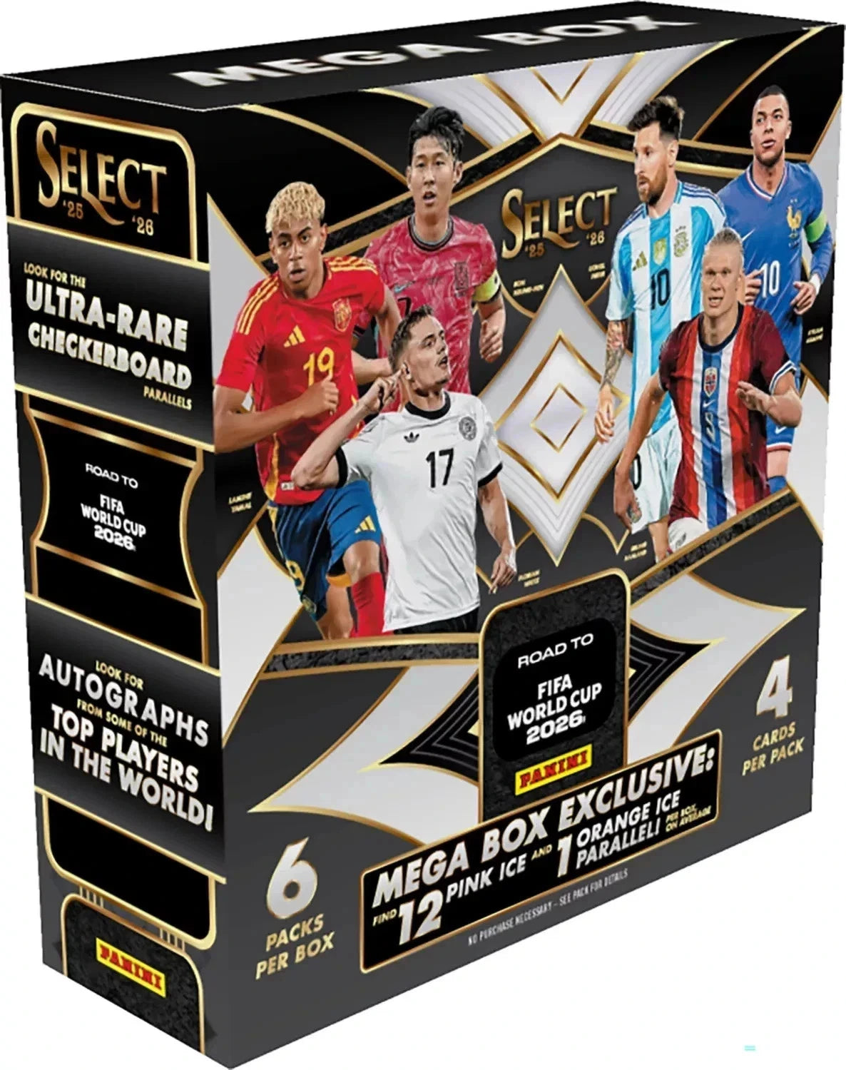 2025 Panini FIFA Select Mega Box