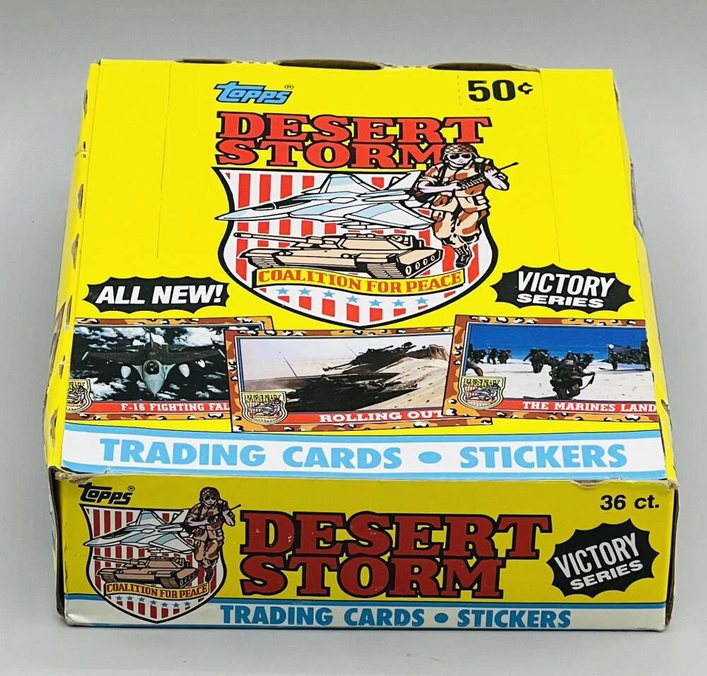 1991 Desert Storm Victory Series Box