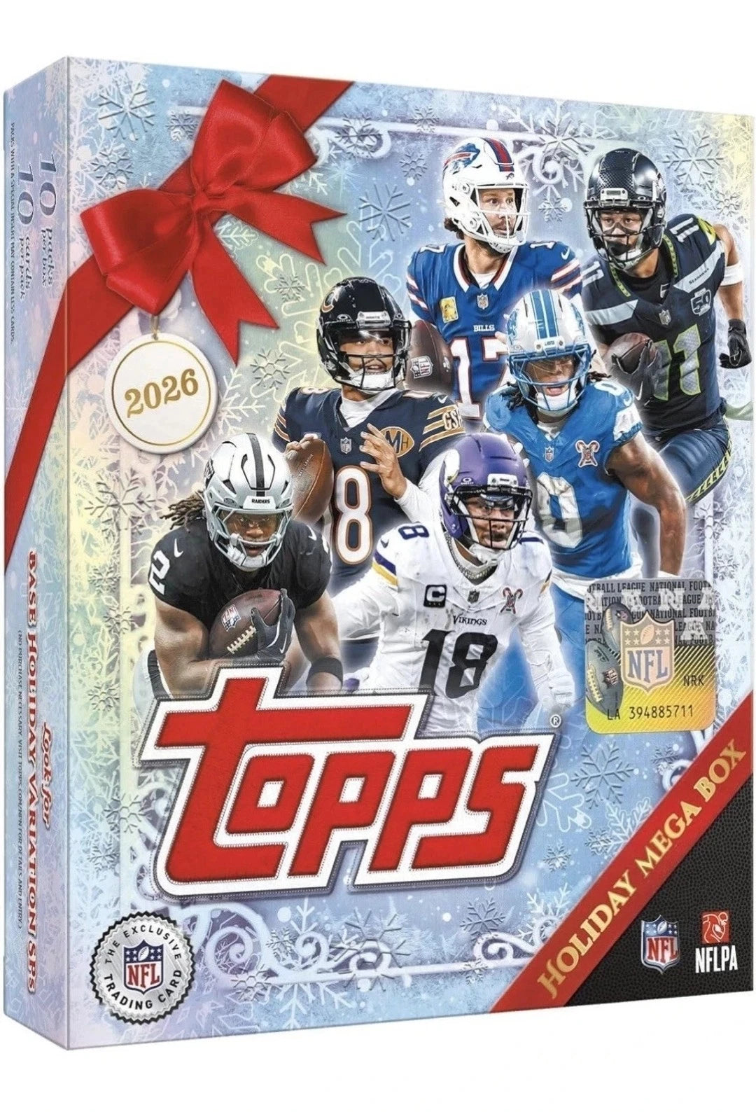 2026 Topps Holiday Football Mega Box