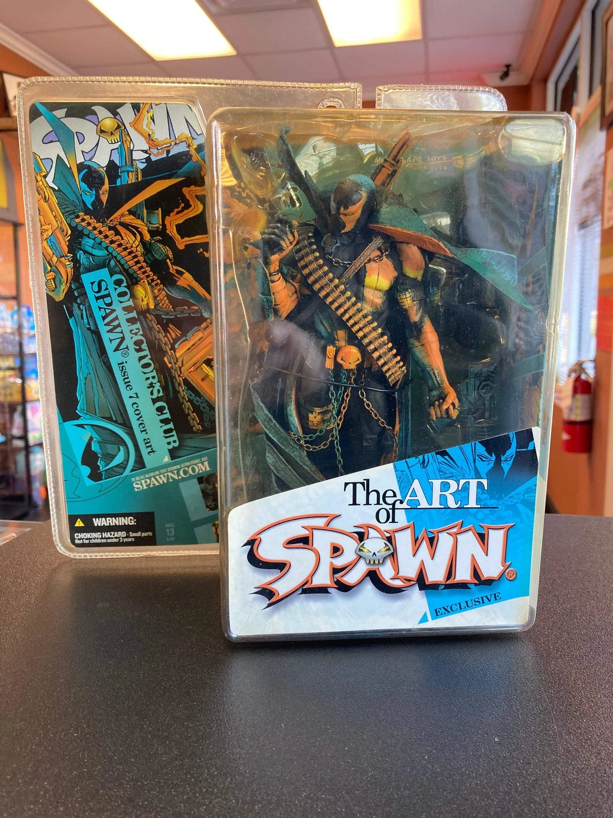 McFarlane The Art Of SPAWN Issue 7 Cover Art Exclusive Collectors Club Figure