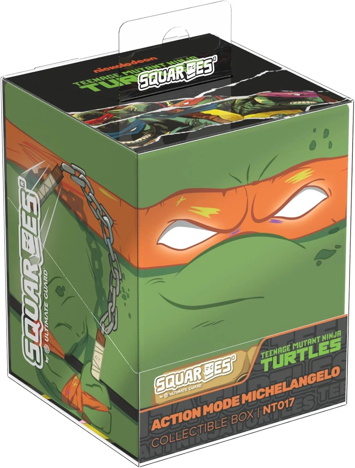 Squaroes: Boulder 100+ Teenage Mutant Ninja Turtles- Wave III- The Last Ronin- Action Mode Michelangelo