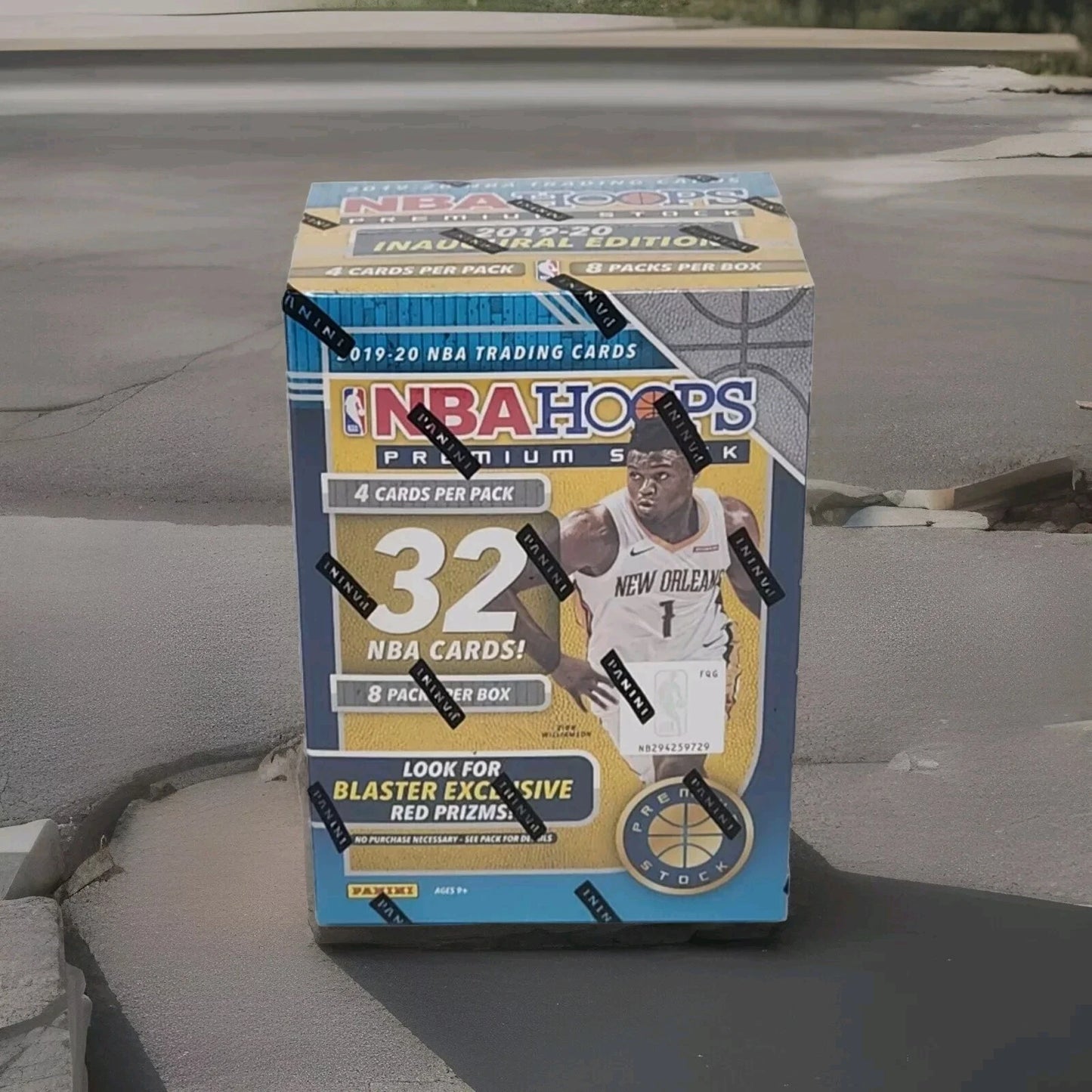 2019-20 Panini Hoops Premium Stock Basketball Factory Sealed Blaster Box