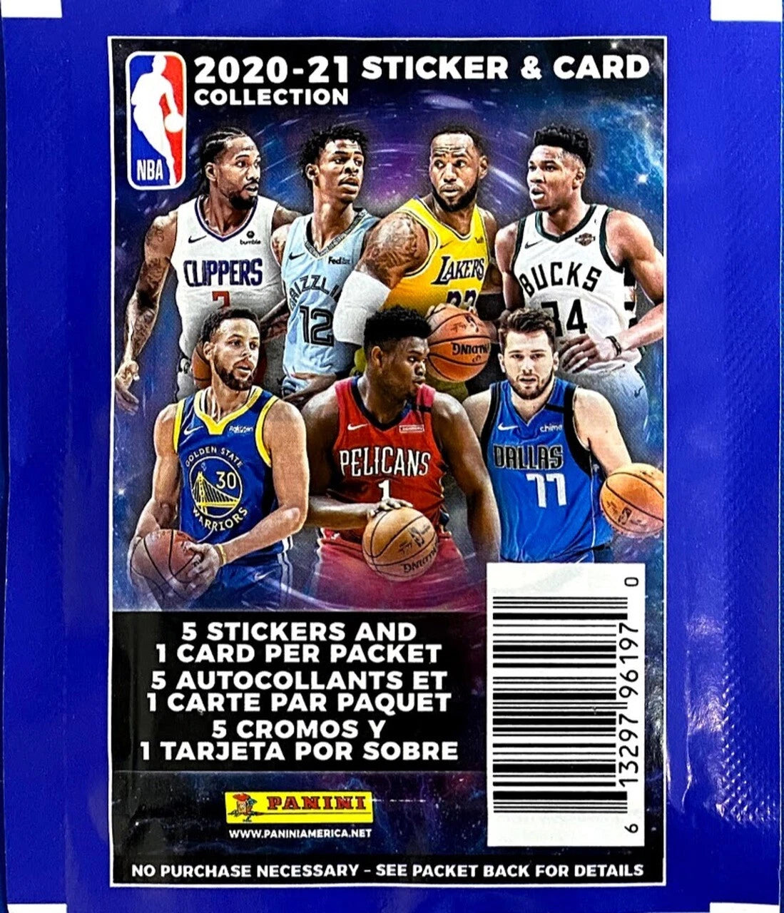 2020-21 Panini NBA Sticker & Card Collection