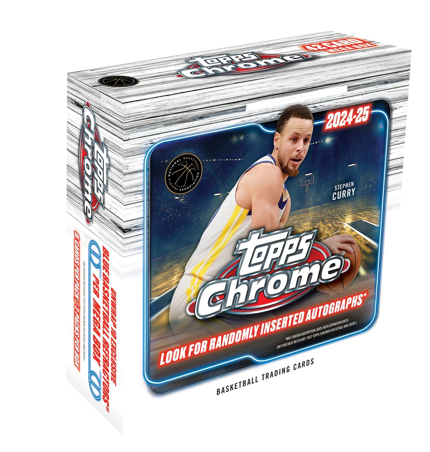 2024-25 Topps Chrome NBA Basketball Mega Box