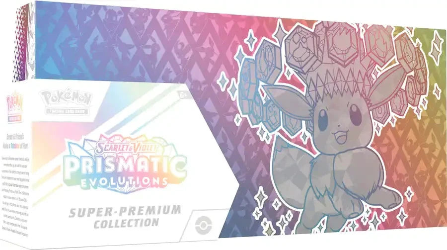 Pokémon Prismatic Evolutions Super-Premium Collection Box Eevee English