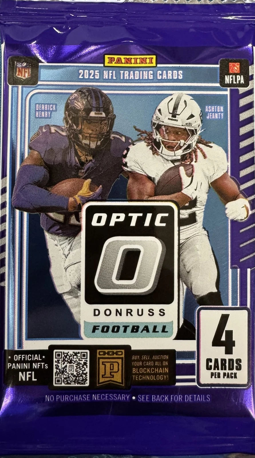 2025 Panini NFL Optic Donruss Single Pack