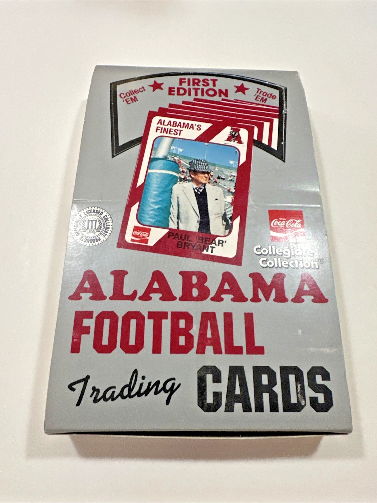 1989 Collegiate Collection Alabama Football Box