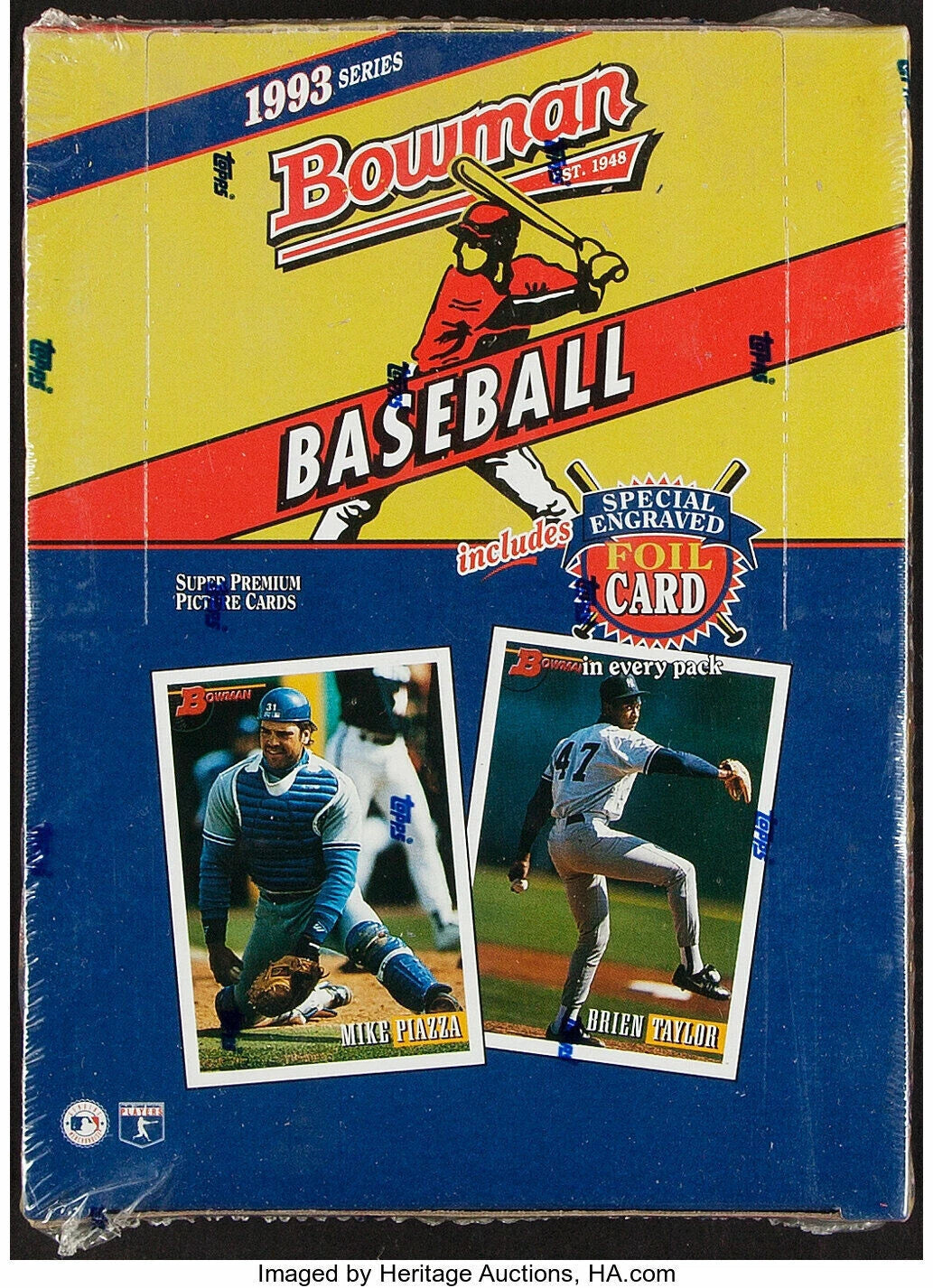 1993 Bowman Baseball Box