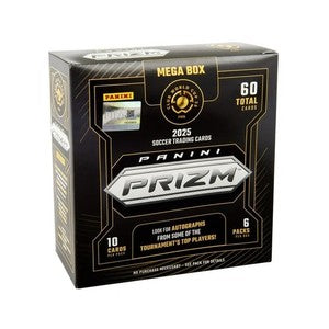 2025 Panini Prizm FIFA Club World Cup Soccer Mega Box