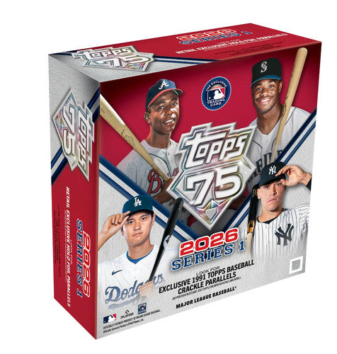 2026 MLB Topps Series 1 Baseball Mega Box