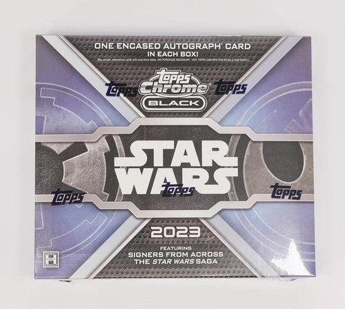 STAR WARS CHROME BLACK HOBBY BOX (TOPPS 2023)