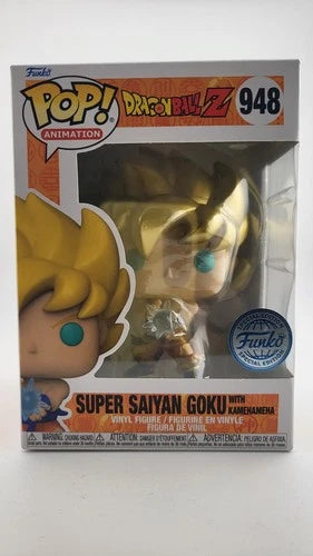 Funko Pop! Vinyl: Dragon Ball - Super Saiyan Goku with Kamehameha #948
