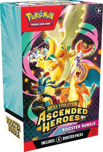 Pokemon TCG - Ascended Heroes Booster Bundle