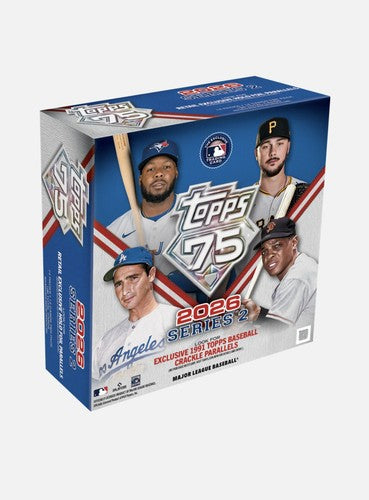 2026 Topps Series 2 Baseball 75th Anniversary - Mega Box