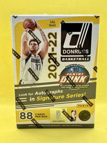 2021-22 Panini Donruss NBA Basketball Blaster Box