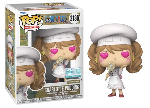 Charlotte Pudding Heart Eyes 2136 One Piece Limited Edition Funko Pop Vinyl