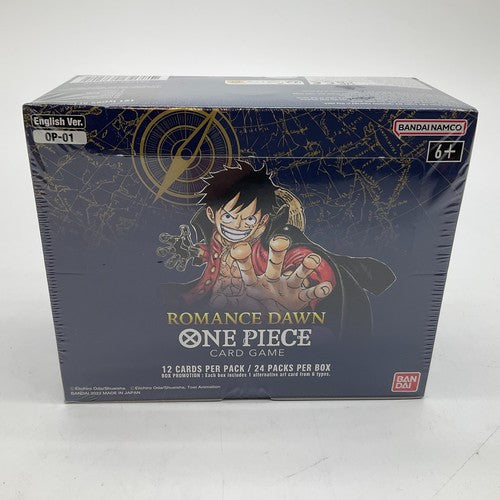 One Piece TCG OP-01 Romance Dawn White Bottom Booster Box SEALED