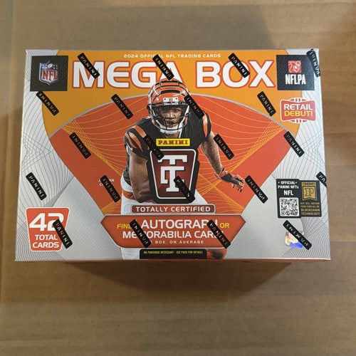 2024 PANINI TOTALLY CERTIFIED FOOTBALL MEGA BOX SEALED