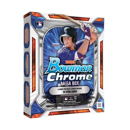 2026 BOWMAN CHROME BASEBALL MEGA BOX