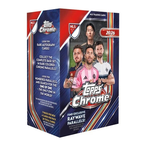 Topps Chrome Major League Soccer 2026