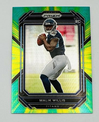 Malik Willis Green Hyper #/175 Rookie 2022 Panini Prizm #303