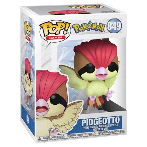Funko POP! Games - Pokémon S11 Vinyl Figure - PIDGEOTTO #849