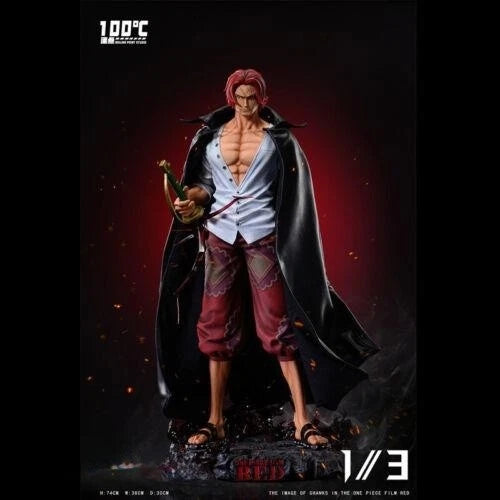 Boiling Point Studio One Piece Red Hair Shanks Resin Statue
