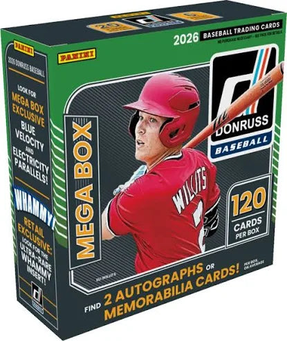 2026 Panini MLB Donruss Mega Box