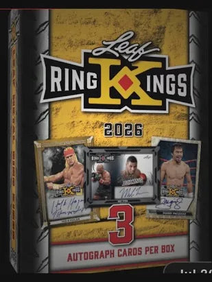 2026 LEAF METAL ring kings hobby box