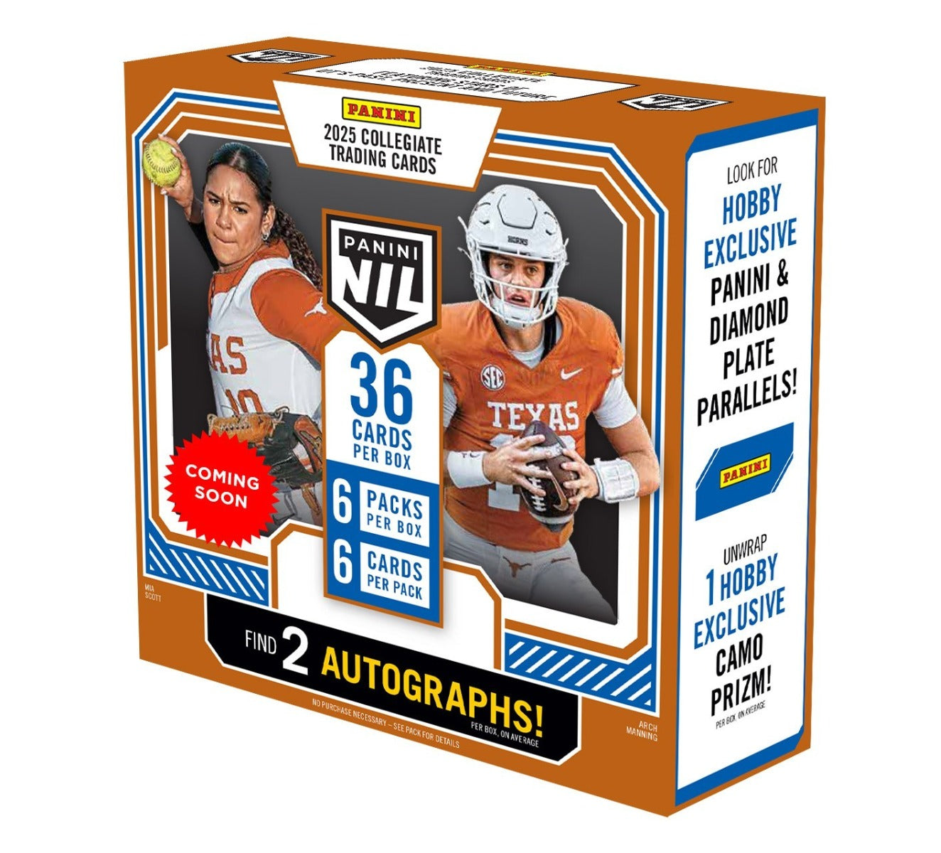 2026 Panini NIL Texas Collegiate Hobby Box
